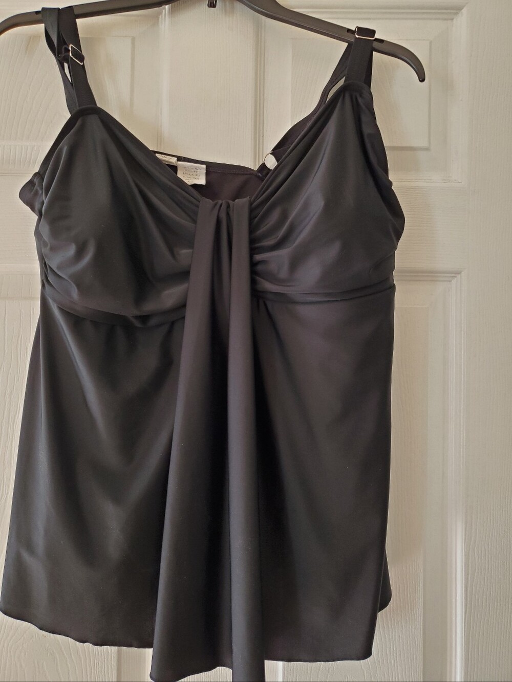 Black Tankini Swim Top 20W